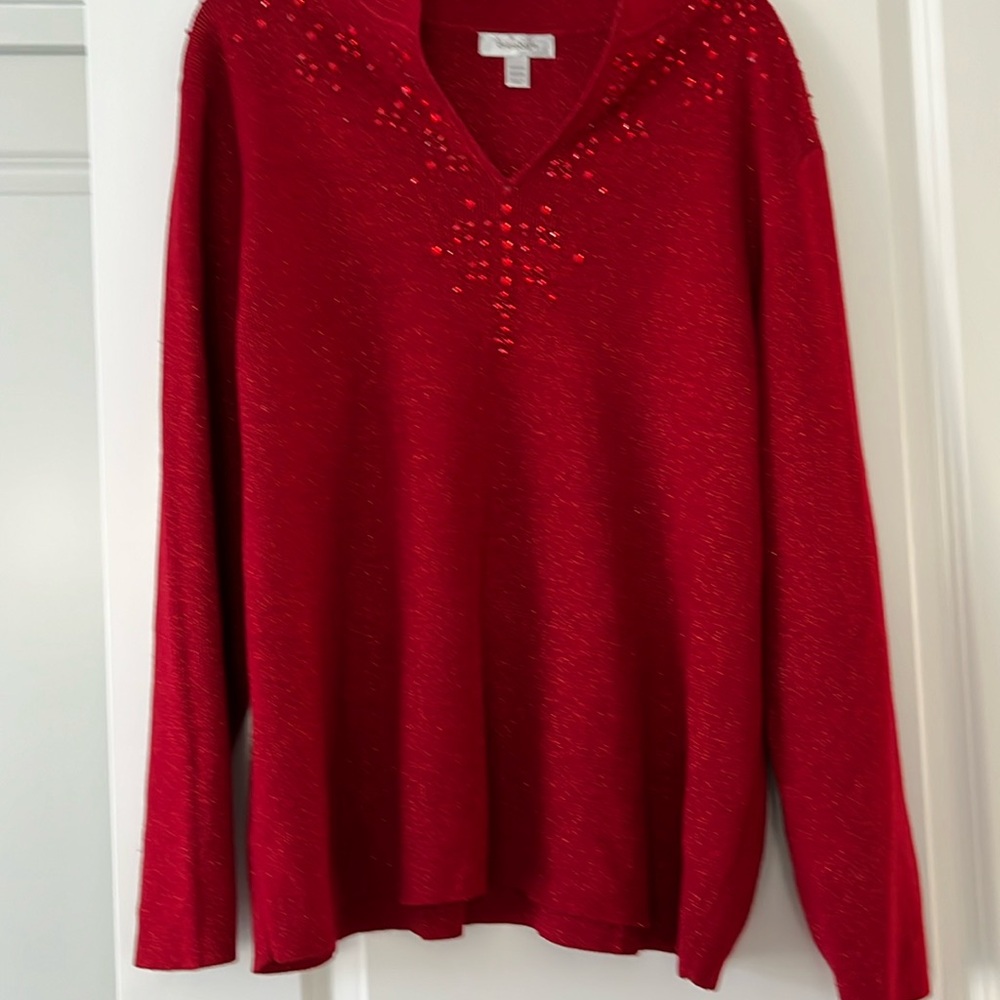 Women’s Red Sweater